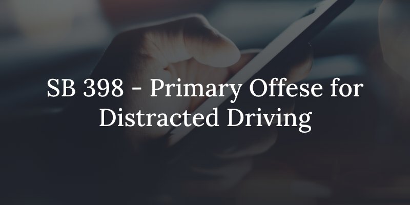 Missouri's new distracted driving laws