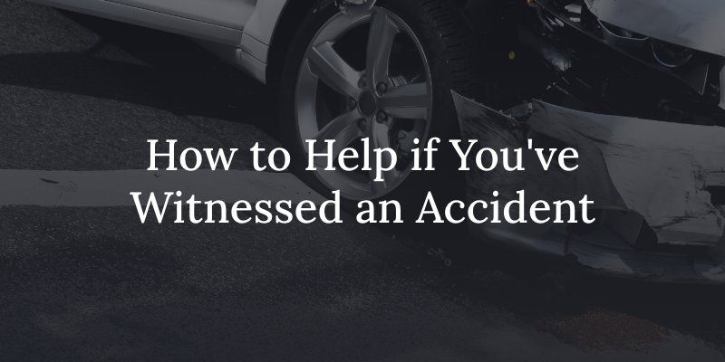 what to do if you have witnessed a car accident in missouri