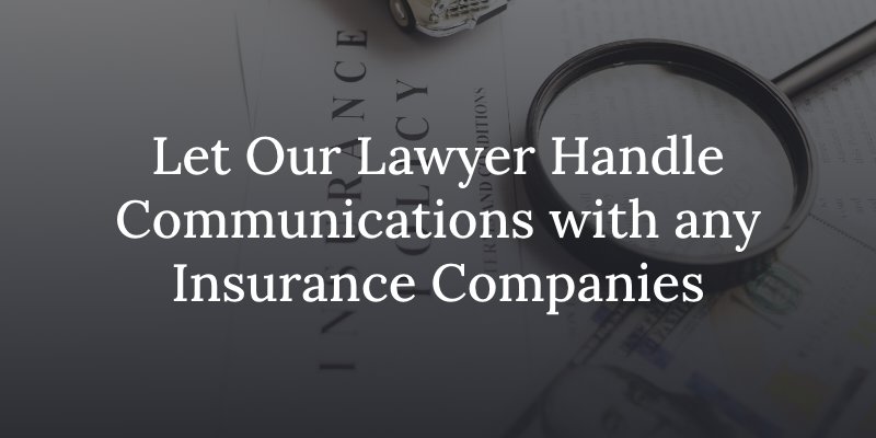 Let a Kansas City car accident lawyer handle insurance communication