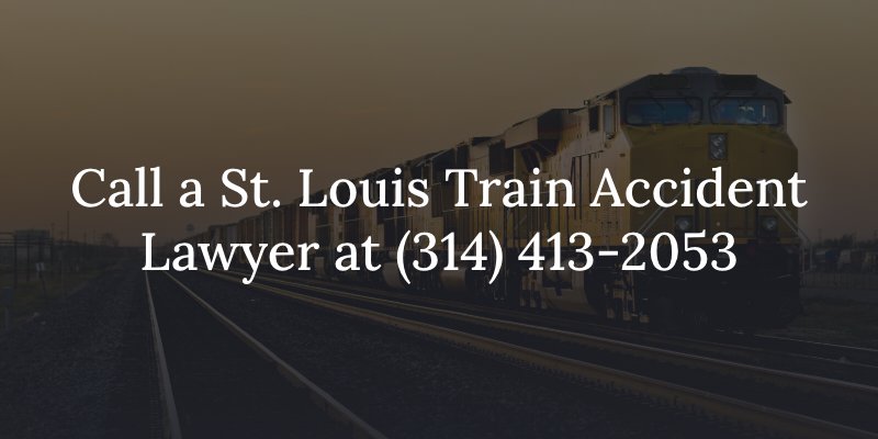 Call a St. Louis Train Accident Lawyer at (314) 413-2053