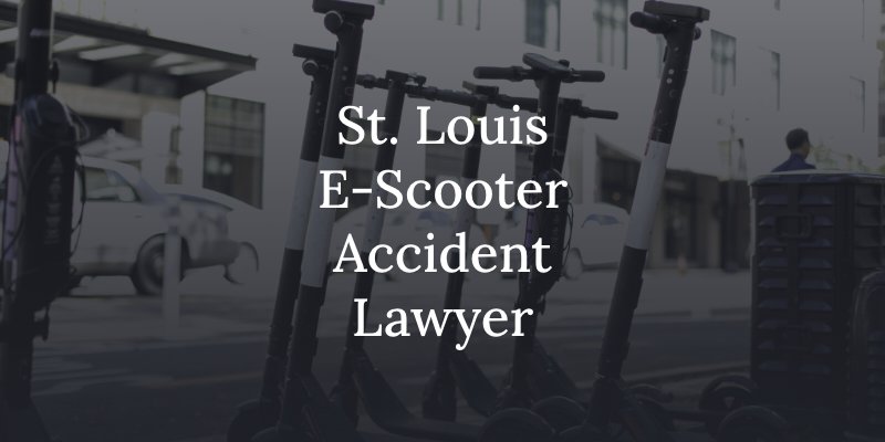 st. louis e-scooter accident lawyer