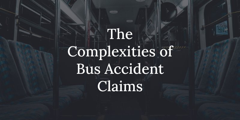 bus accident versus car accident claims