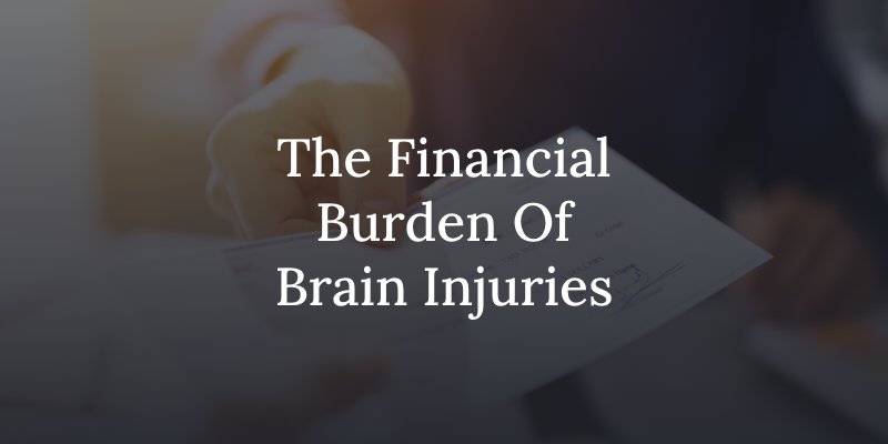 dealing with the financial struggles of a brain injury