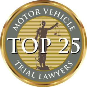 Motor Vehicle Trial Lawyers Top 25 Award