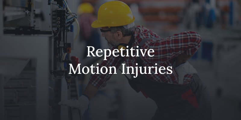 Repetitive motion injury lawyer